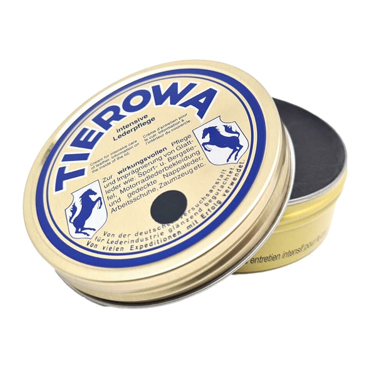 Tierowa Lederfett schwarz