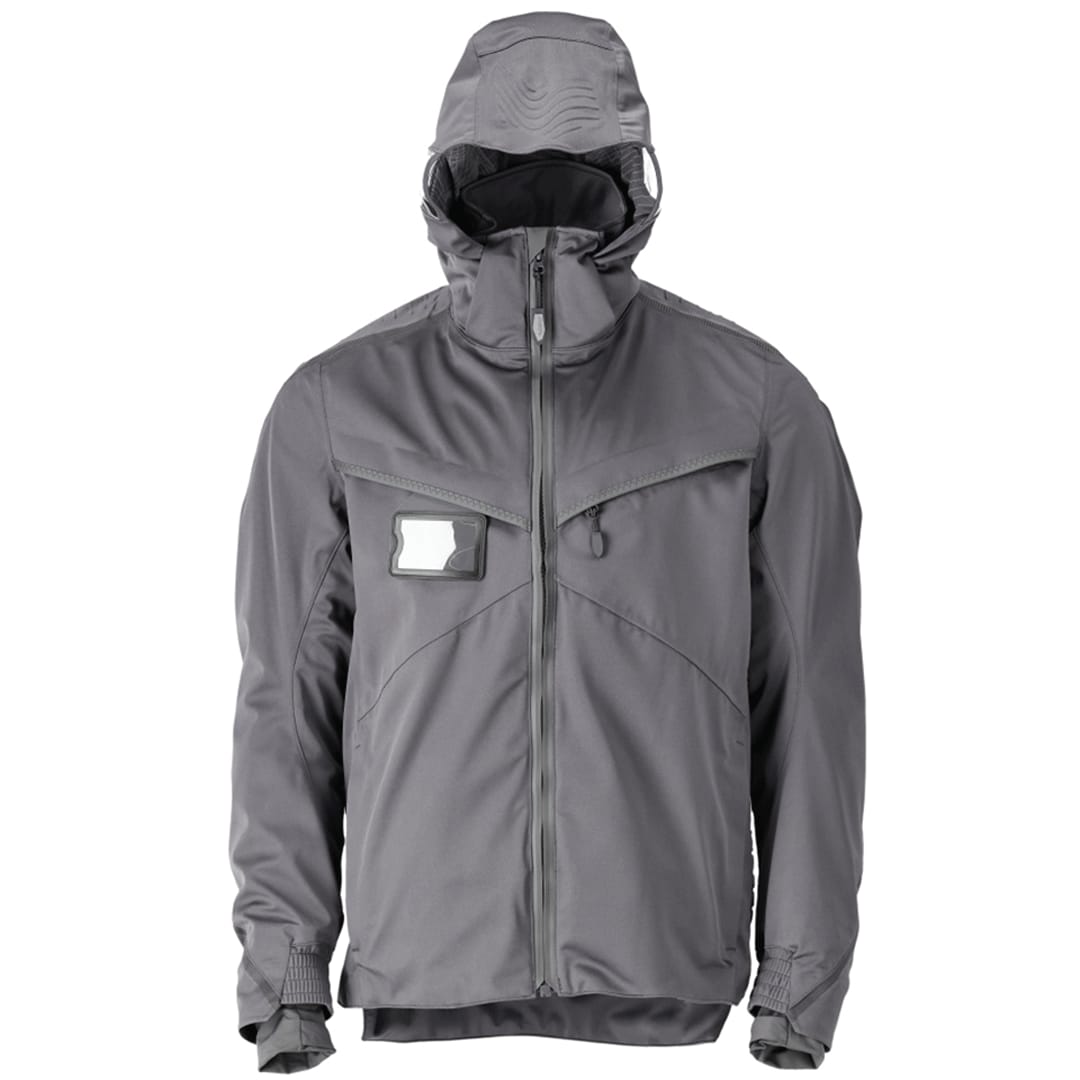 Hard Shell Jacke Customized MASCOT anthrazitgrau