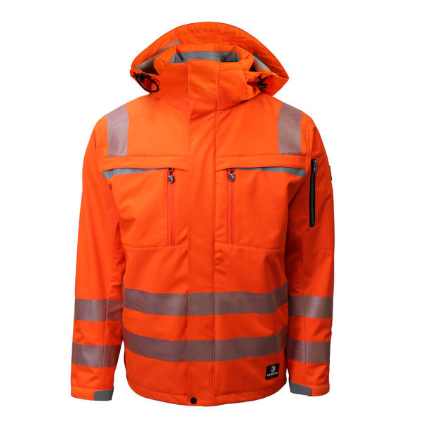 Warnschutz-Winter-Softshelljacke BORMIO SAFETY Brisi