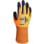 Gants de protection WG-310HY-TAG Comfort HiVis orange/noir