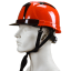 Casque de protection BOSS orange sanguine/noir