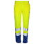 Warnschutzhose BORMIO SAFETY Dole HiVis gelb/royalblau