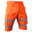 Warnschutz-Shorts BORMIO SAFETY Titlis HiVis orange