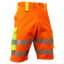 Warnschutz-Shorts BORMIO SAFETY Titlis HiVis orange/HiVis gelb