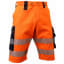 Warnschutz-Shorts BORMIO SAFETY Titlis HiVis orange/dunkelblau