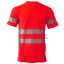 Warnschutz-Shirt BORMIO SAFETY Säntis HiVis rot