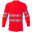 Warnschutz-Sweater BORMIO SAFETY Pilatus HiVis rot