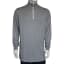 Bamboo-Zip-Langarm-Shirt Gnägi grau