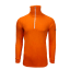 Bamboo-Zip-Langarm-Shirt Gnägi orange