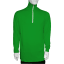 Bamboo-Zip-Langarm-Shirt Gnägi grün