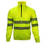 Warnschutz-Zip-Sweater BORMIO SAFETY Gonzen HiVis gelb