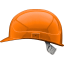 Casque de protection pour électricien INAP-Master-6 orange trafic