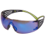 Schutzbrille 3M SecureFit 400 noir/vert/bleu