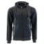 Sweat à capuche BORMIO SAFETY Born HiVis orange/noir noir
