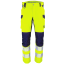 Warnschutzhose BORMIO SAFETY Montalin HiVis jaune/bleu foncé