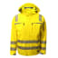 Warnschutz-Winter-Softshelljacke BORMIO SAFETY Brisi HiVis gelb