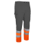 Warnschutzhose BORMIO SAFETY Tödi EU-Grössen grau/HiVis orange