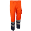 Warnschutzhose BORMIO SAFETY Tödi EU-Grössen HiVis orange/dunkelblau