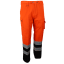 Warnschutzhose BORMIO SAFETY Tödi EU-Grössen HiVis orange/schwarz