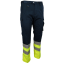 Warnschutzhose BORMIO SAFETY Tödi EU-Grössen dunkelblau/HiVis gelb
