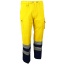 Warnschutzhose BORMIO SAFETY Tödi EU-Grössen HiVis gelb/dunkelblau