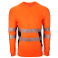 Warnschutz-Shirt BORMIO SAFETY Irchel HiVis orange/schwarz