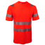 Warnschutz-Shirt BORMIO SAFETY Grand HiVis rot