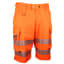 Warnschutz-Shorts BORMIO SAFETY Rigi HiVis orange