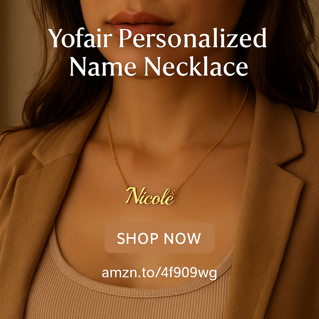 Name Necklace Customised your Name