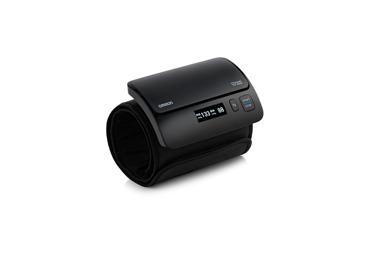 Omron Smart Elite+ HEM 7600T Tubeless 360° Accurate Arm Digital Blood Pressure Monitor With Intellisense Technology & Intelli Wrap Cuff With Bluetooth Connectivity to Store Historic Measurements