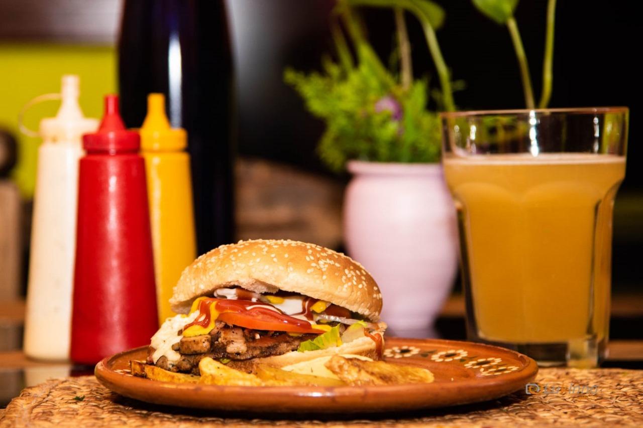 Hamburguesa Mexicana con Pastor