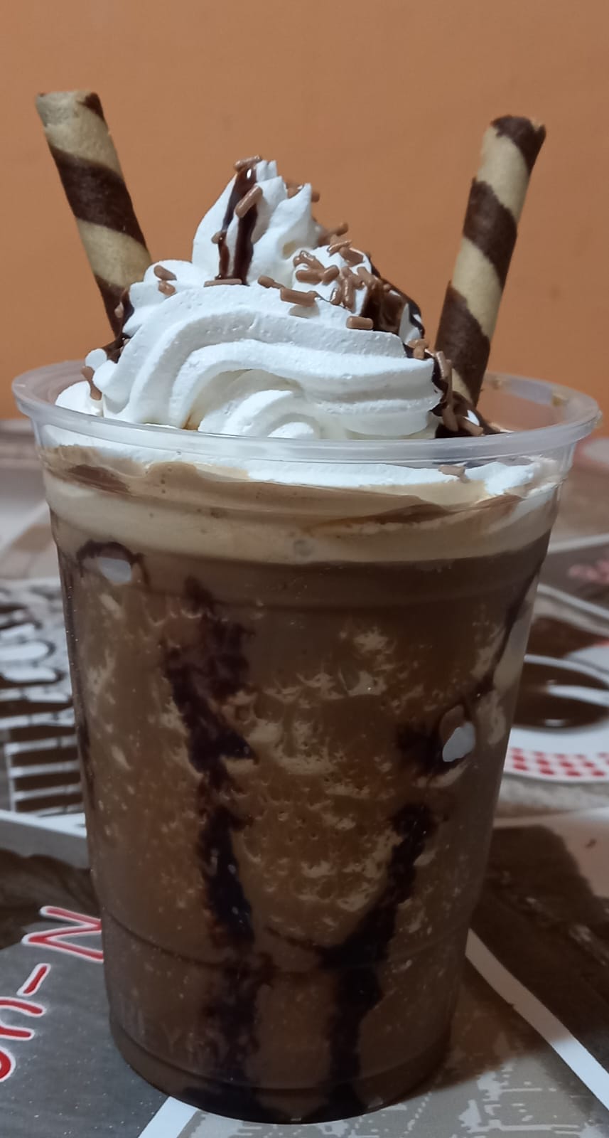 Frappe de capuccino