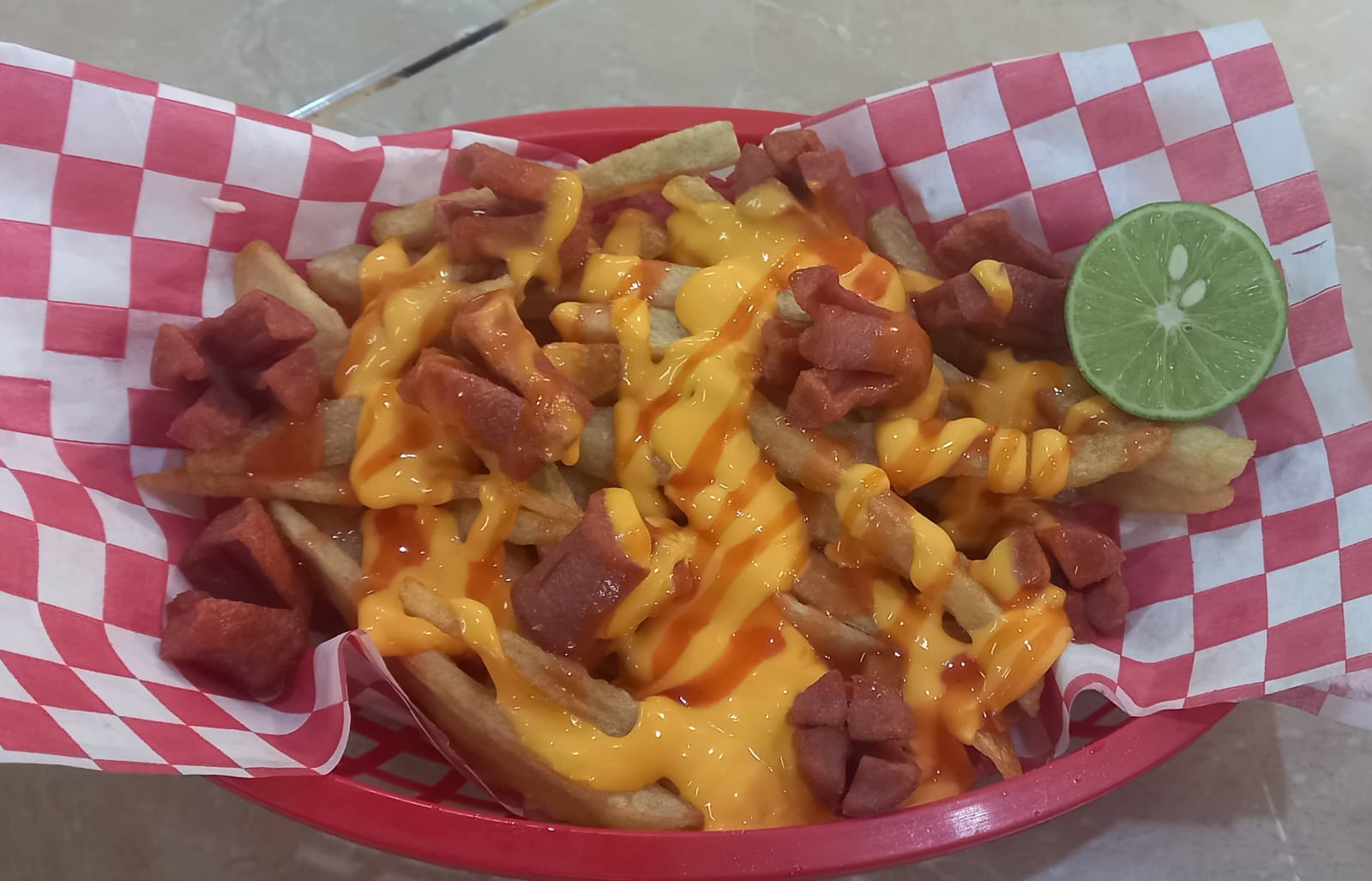 Salchipapas chicas