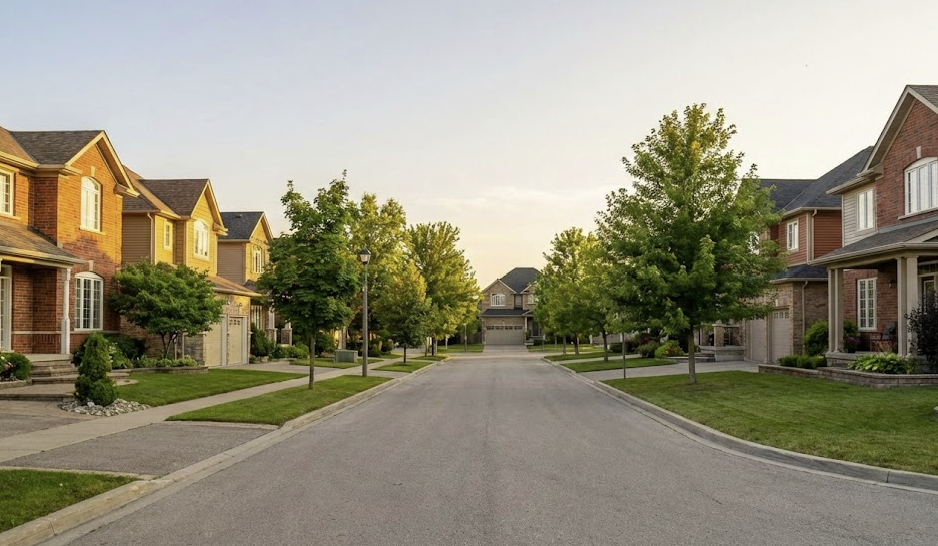Homes for sale in London Ontario neighbourhood street