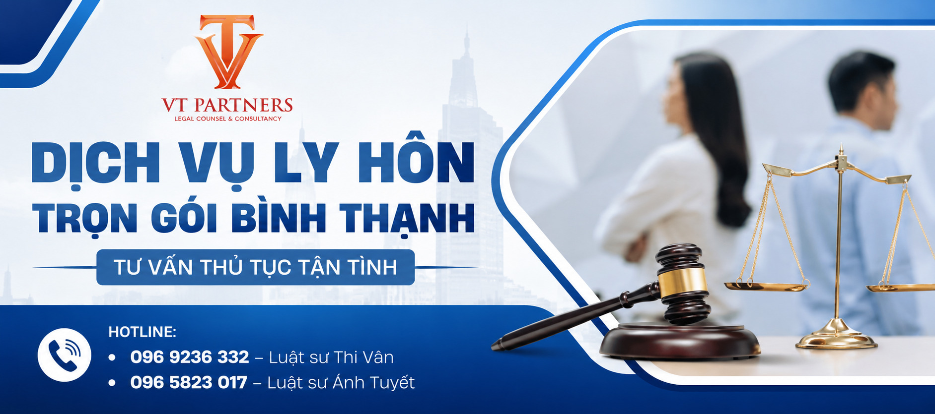 dịch vụ ly hôn trọn gói Bình Thạnh
