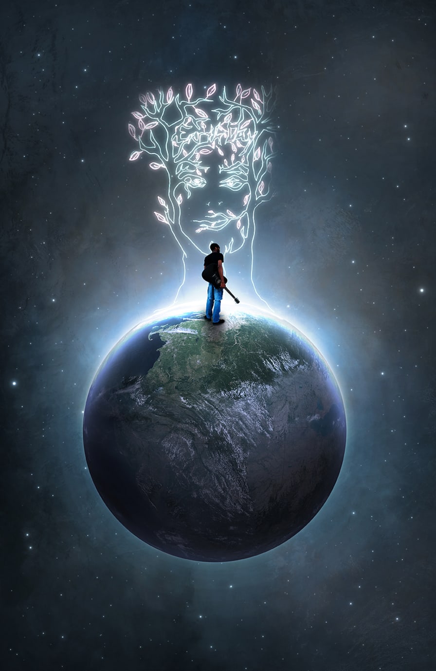 planet earth poster