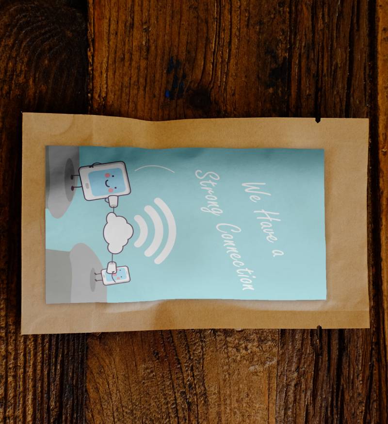 Wi-Fi Connection Tree Pouch - Image 2