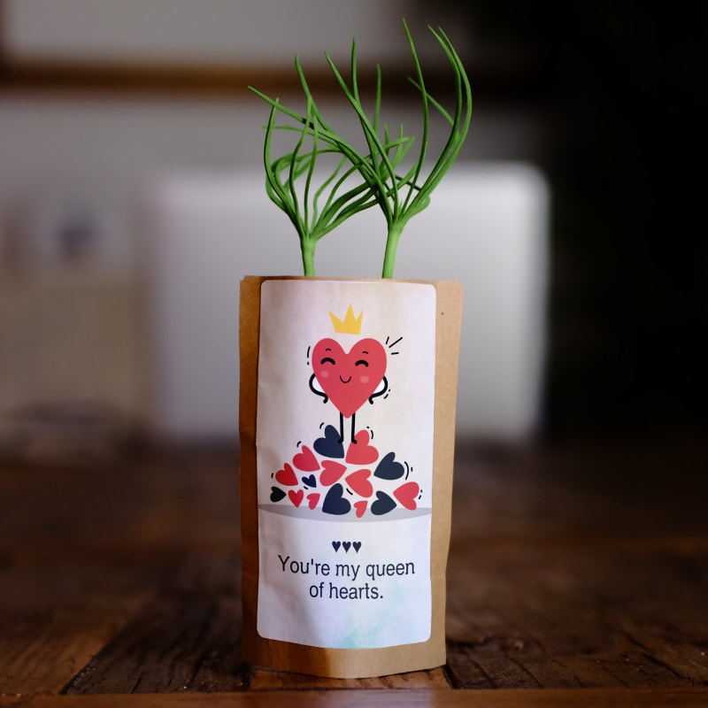 You're my queen of hearts