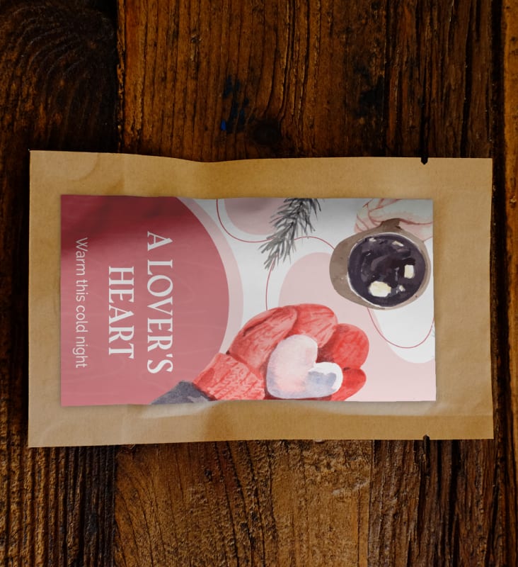 This is a great card to send your dear one. It's winter and the trees are bare, but there's magic in the air. Let them know you're thinking of them with this beautiful greeting card.