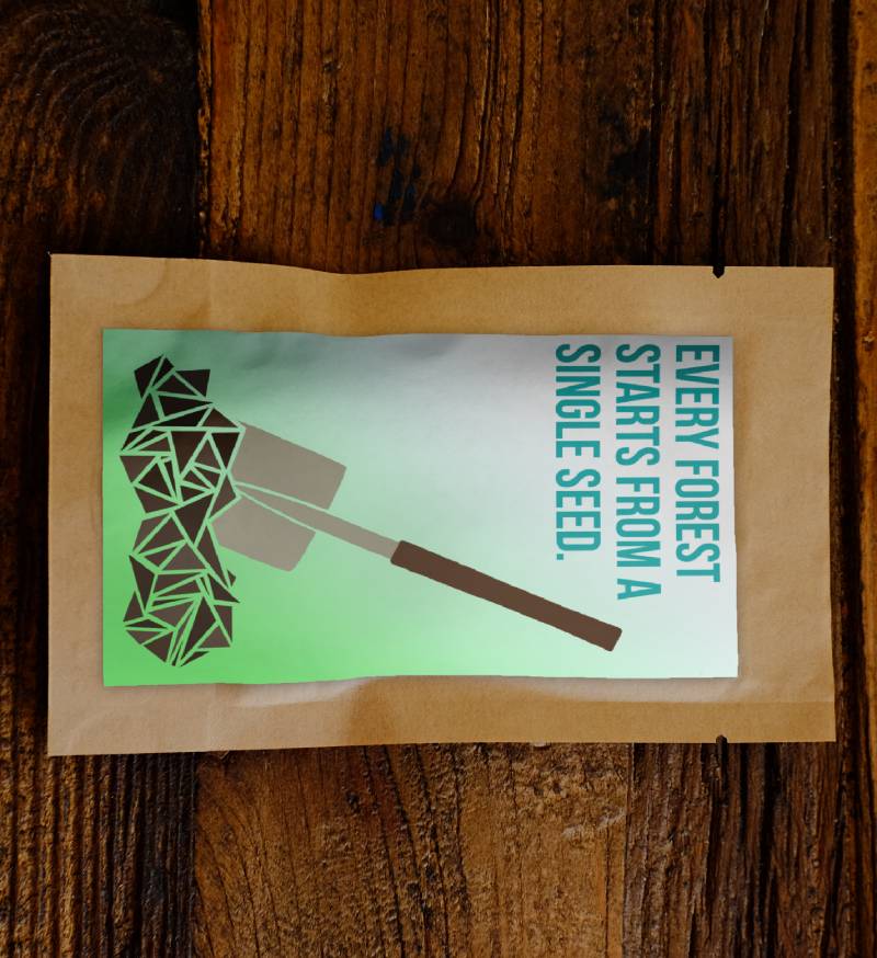 Earth Day Tree Pouch by Gabby Cruz V2 - Image 2