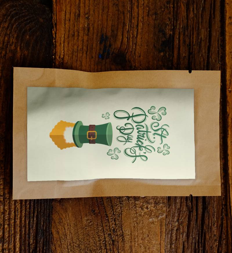 Saint Patrick's Day Shamrock Tree Pouch - Image 2