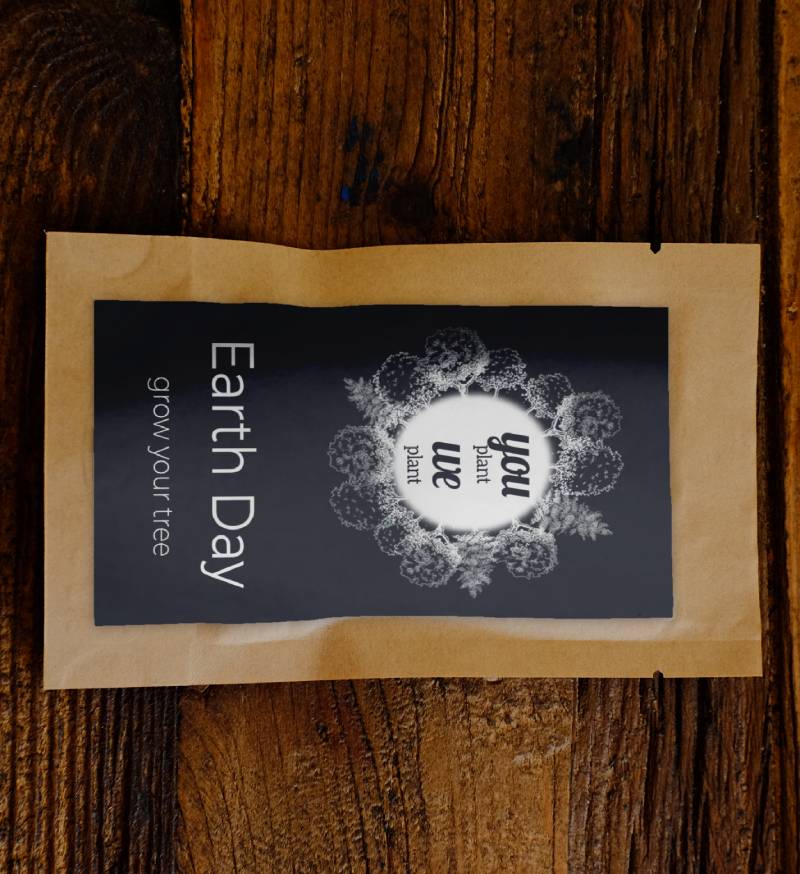 Earth Day Tree Pouch - Image 2