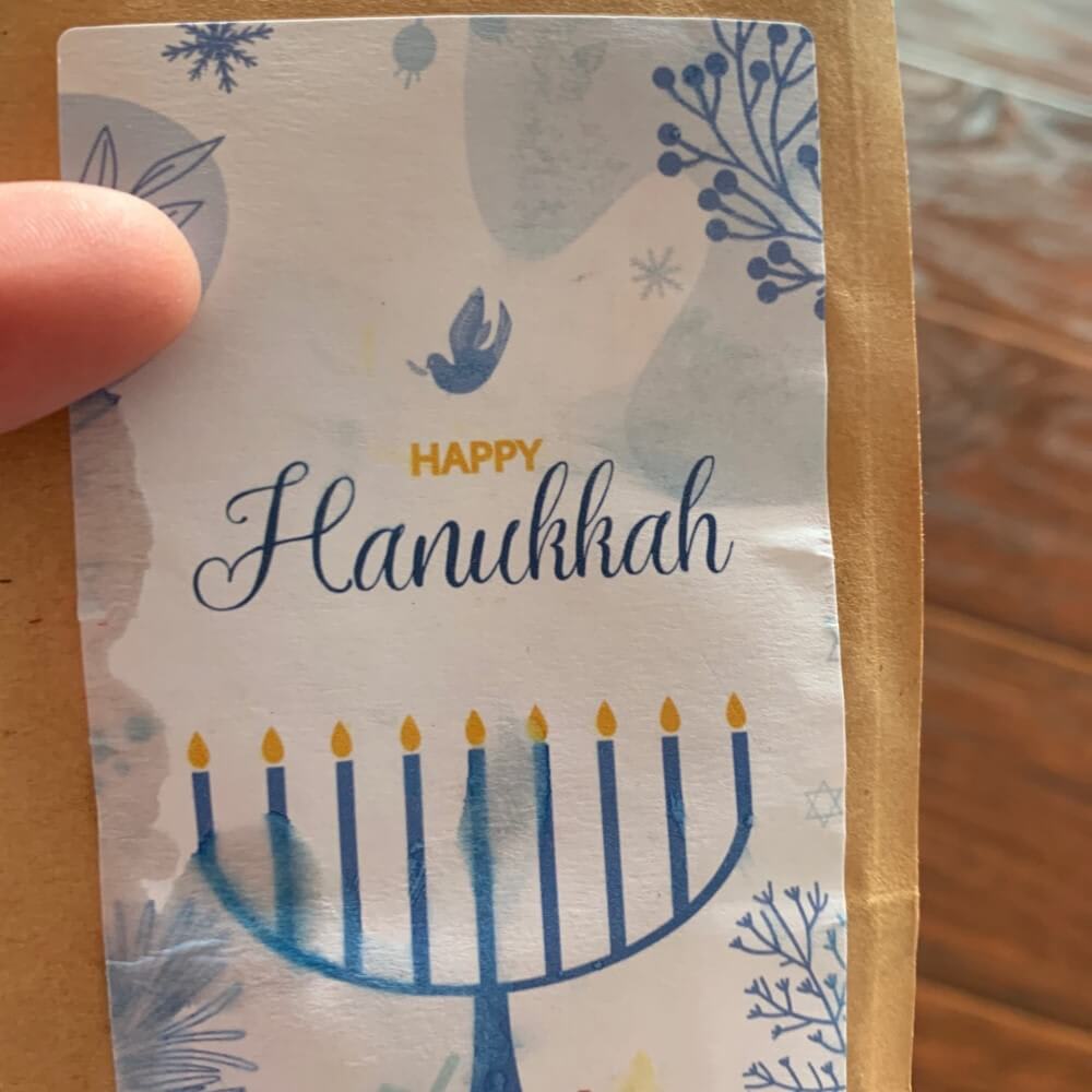 hanukkah tree kit at home