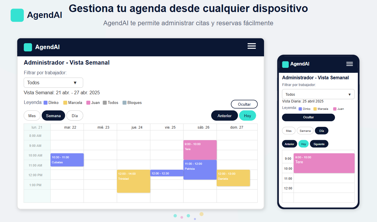 Calendario de AgendAI