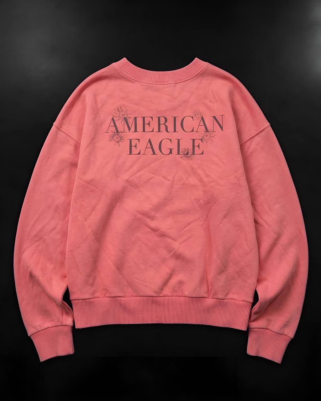 American Eagle Pink Logo Sweatshirt