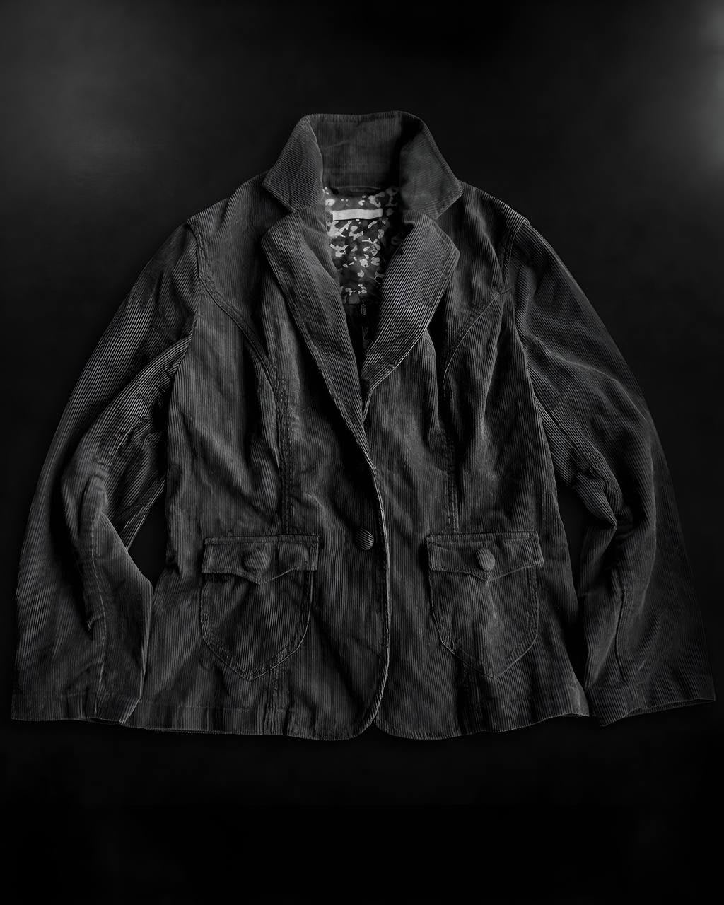 Vintage Corduroy Buttoned Jacket