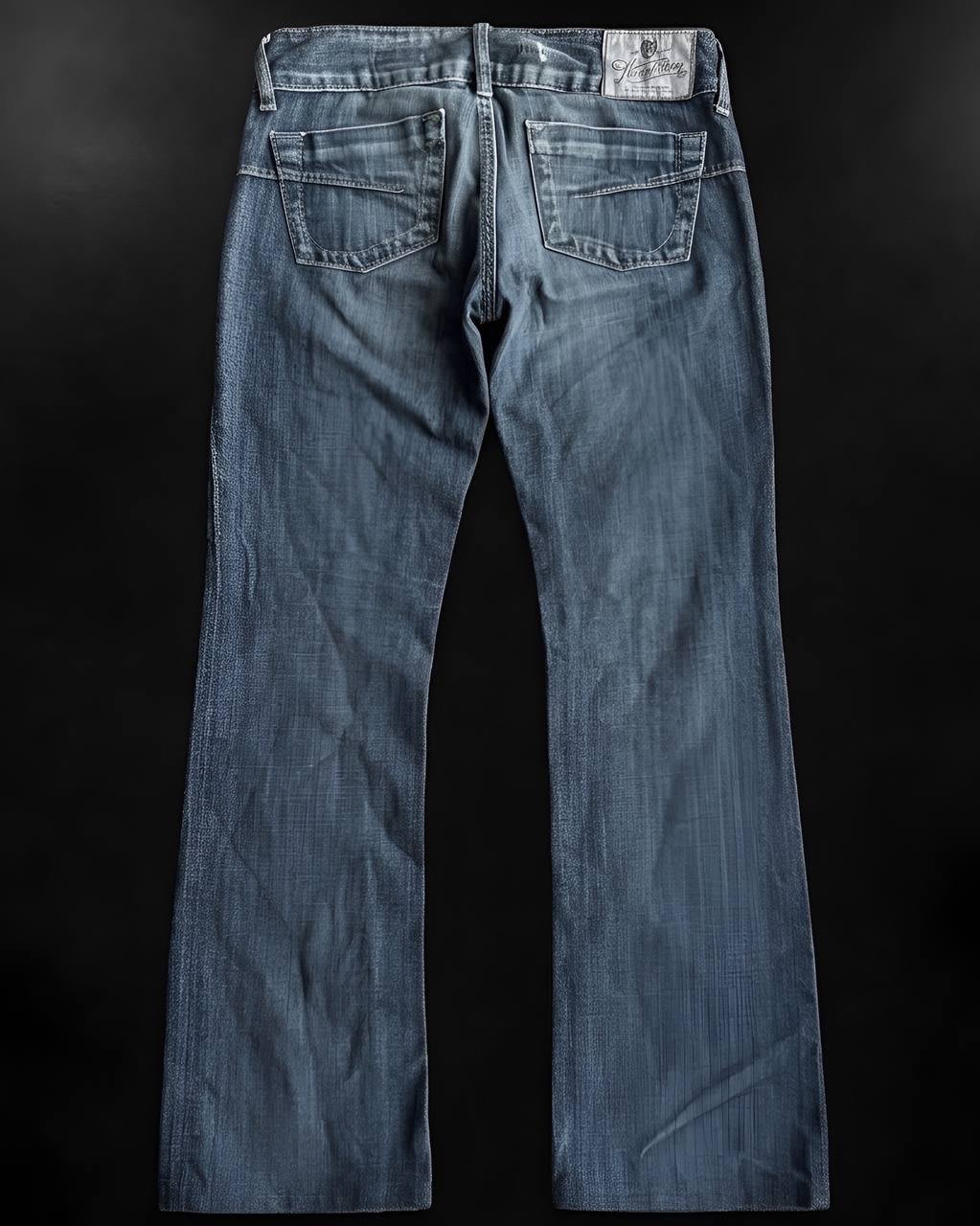 Herrlicher Blue Bootcut Jeans