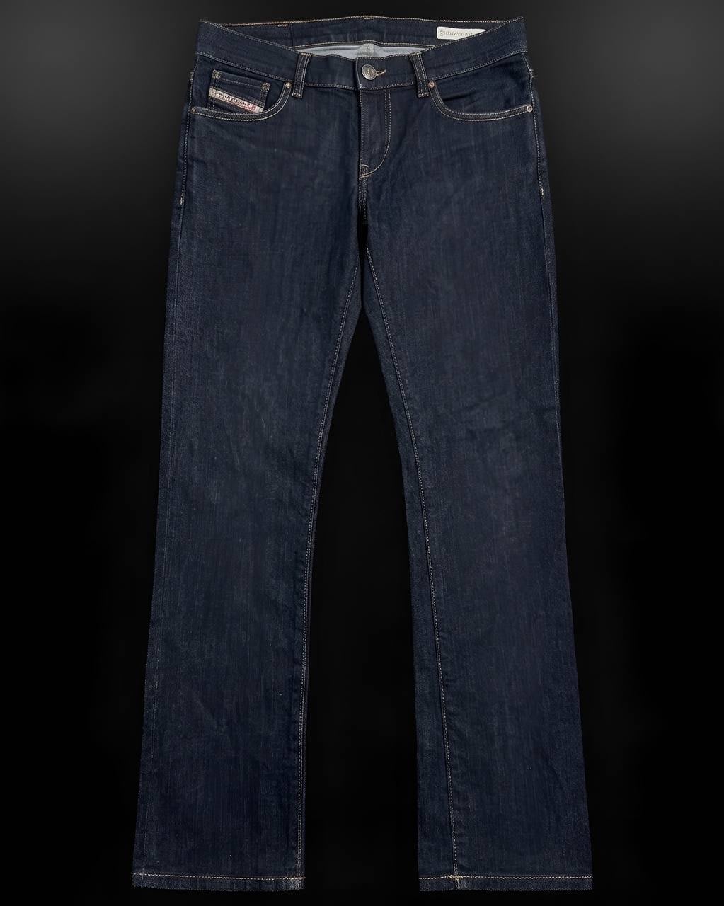 Diesel Dark Indigo Straight Jeans
