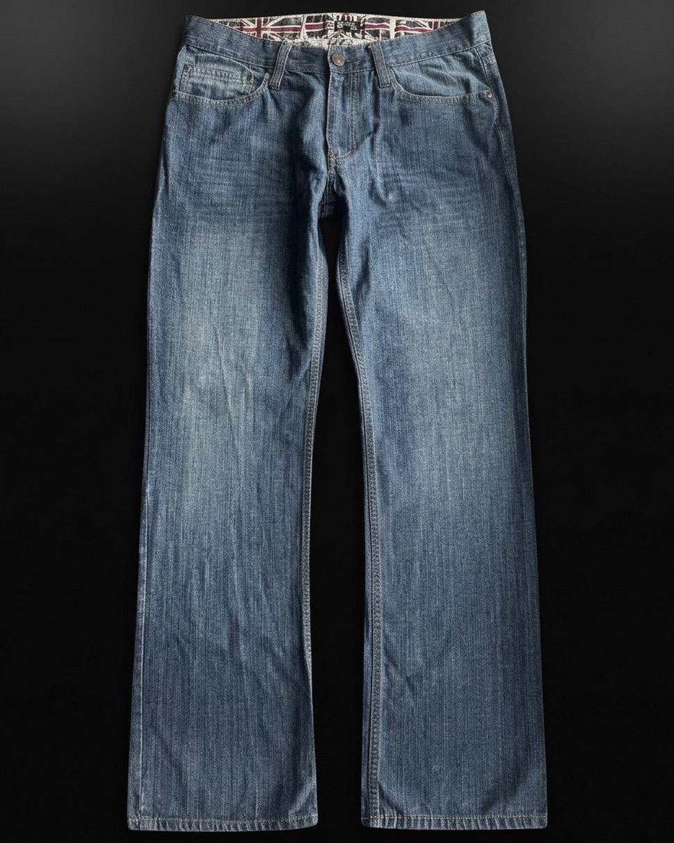 Classic Blue Bootcut Jeans