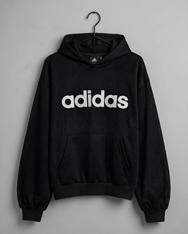 Adidas Mesh Logo Hoodie